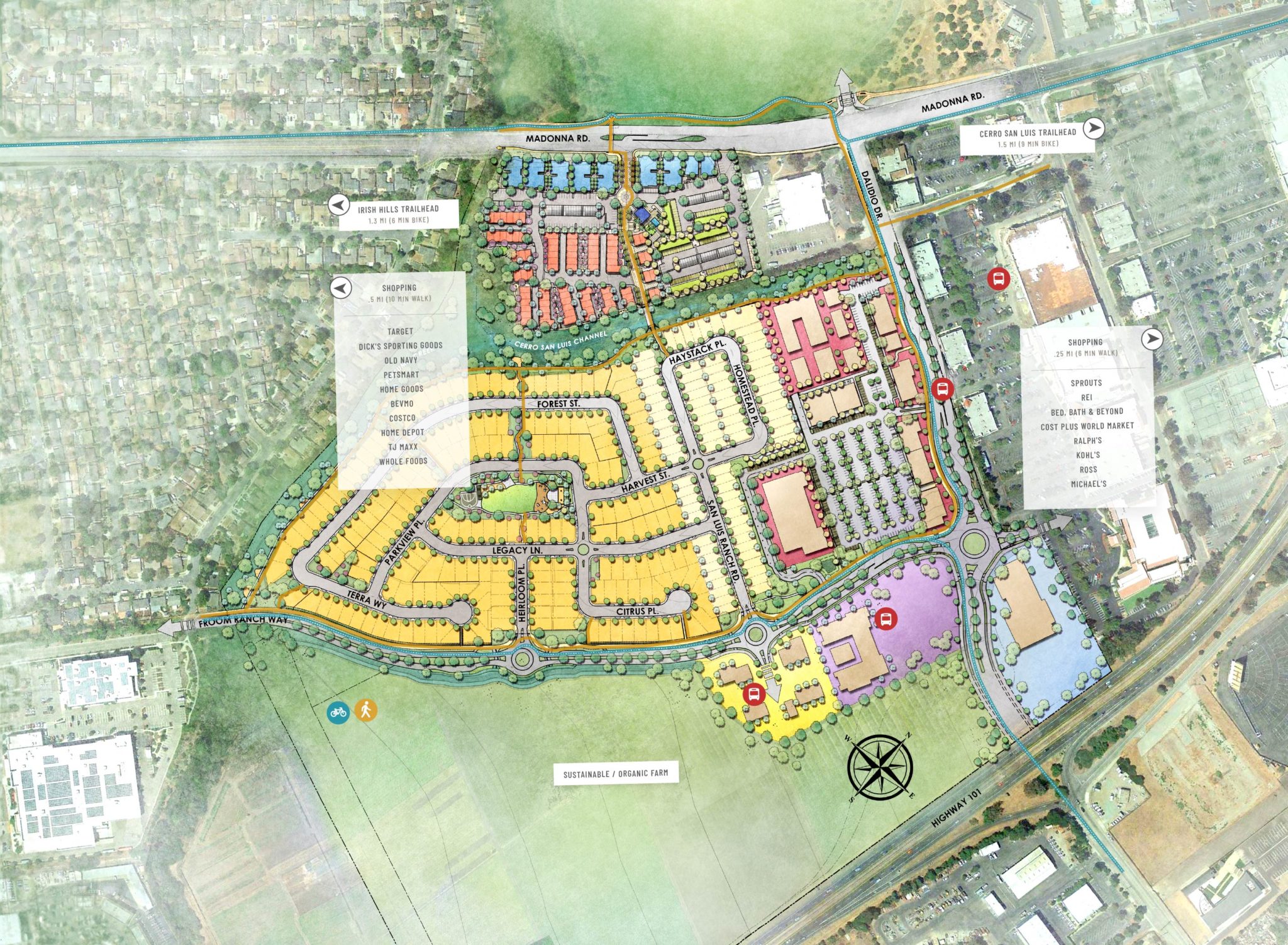 Amenities Map Staging